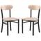 Flash Furniture Metal Dining Chairs - Natural Wood Seat/Back, PK 2 2-XU-DG6V5B-NAT-GG - alternate 6